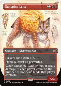 Sunspine Lynx (Borderless) [Bloomburrow]-1