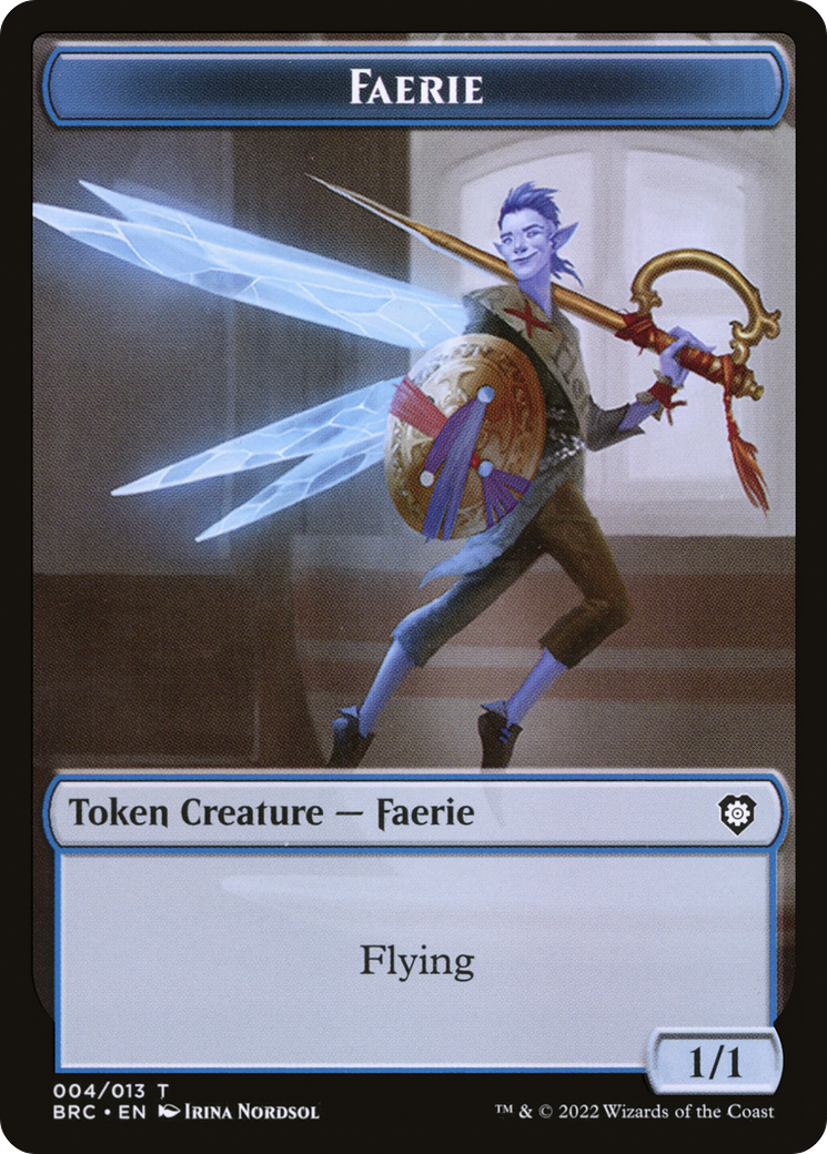 Faerie (TBRC-004) - The Brothers' War Commander Tokens-1