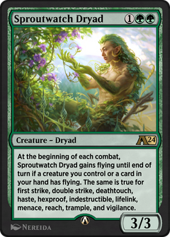 Sproutwatch Dryad (YMKM-020) - Alchemy: Murders at Karlov Manor-1
