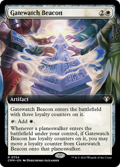 Gatewatch Beacon (Extended Art) [Commander Masters]-1