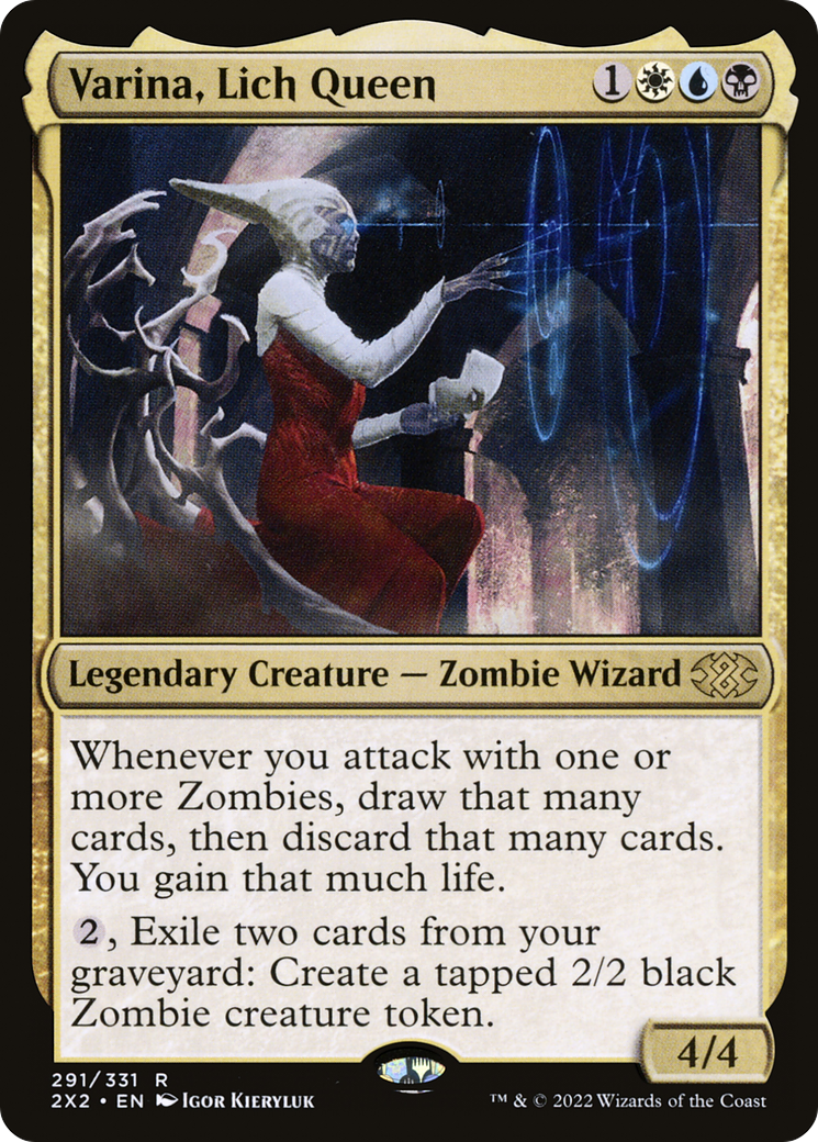 Varina, Lich Queen (2X2-291) - Double Masters 2022-1