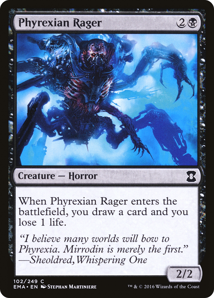 Phyrexian Rager [Eternal Masters]-1