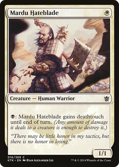 Mardu Hateblade [Khans of Tarkir]-1