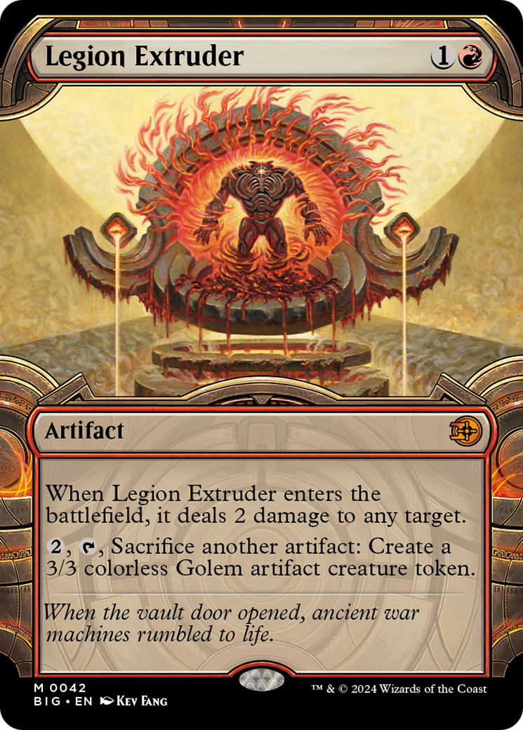 Legion Extruder (Showcase) [Outlaws of Thunder Junction: The Big Score]-1