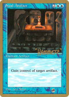 Steal Artifact - 1996 Shawn "Hammer" Regnier (4ED) (SB) (WCD-) - Pro Tour Collector Set-1