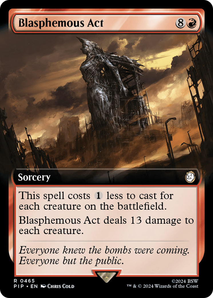 Blasphemous Act (Extended Art) [Fallout]-1