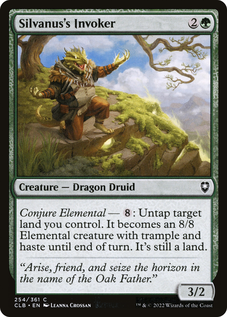 Silvanus's Invoker [Commander Legends: Battle for Baldur's Gate]-1