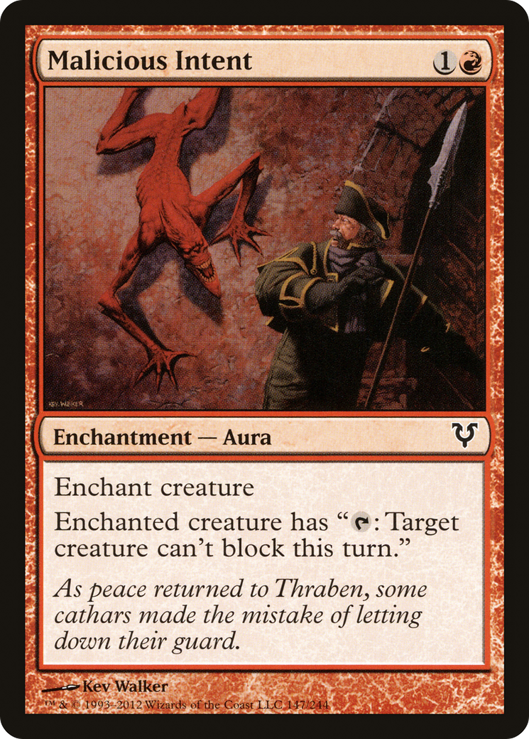 Malicious Intent [Avacyn Restored]-1