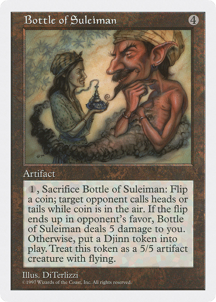 Bottle of Suleiman [Fifth Edition]-1