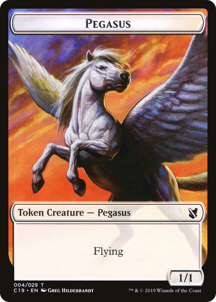 Pegasus (TC19-004) - Commander 2019 Tokens-1