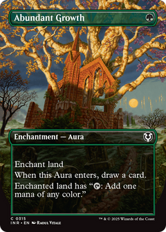 Abundant Growth (Borderless) [Innistrad Remastered]-1