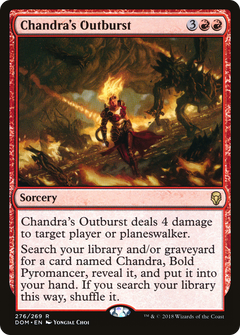 Chandra's Outburst [Dominaria]-1