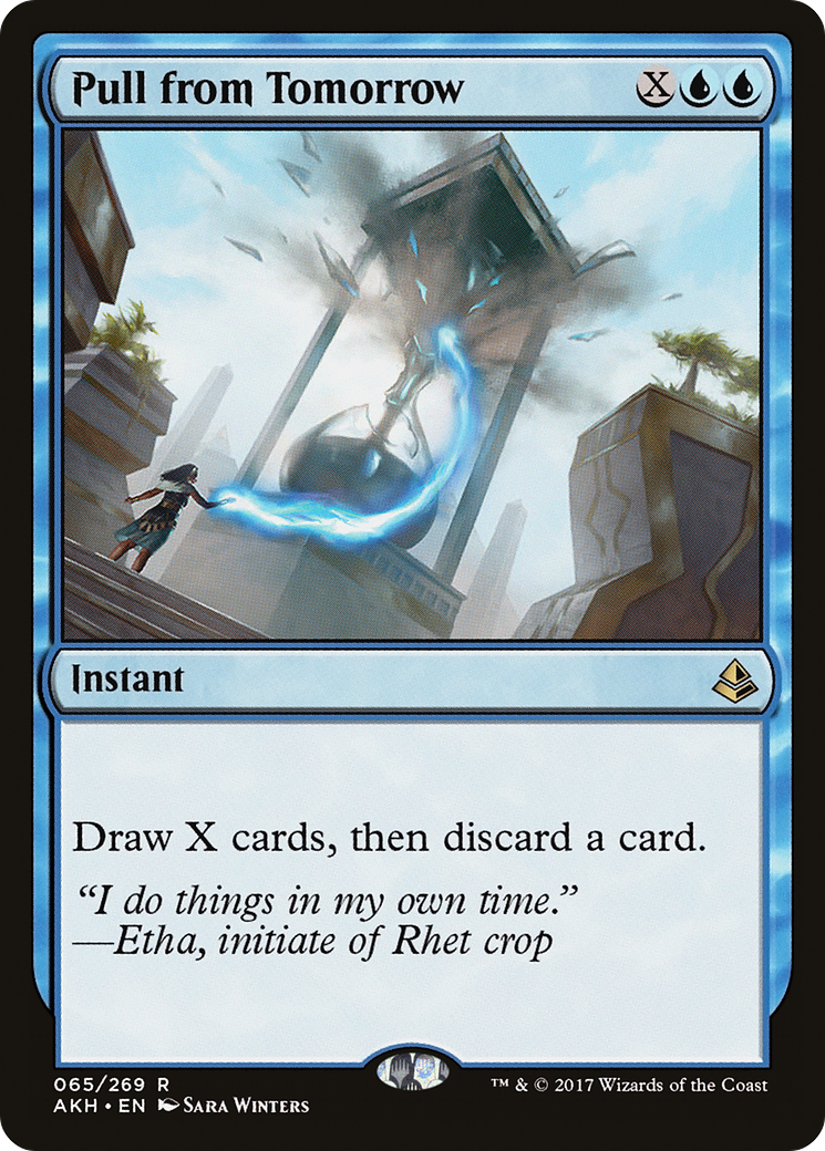 Pull from Tomorrow [Amonkhet]-1