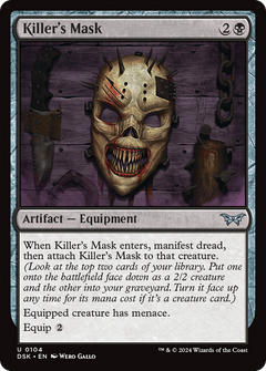 Killer's Mask [Duskmourn: House of Horror]-1