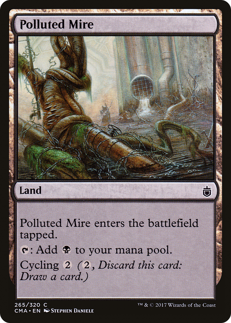 Polluted Mire [Commander Anthology]-1