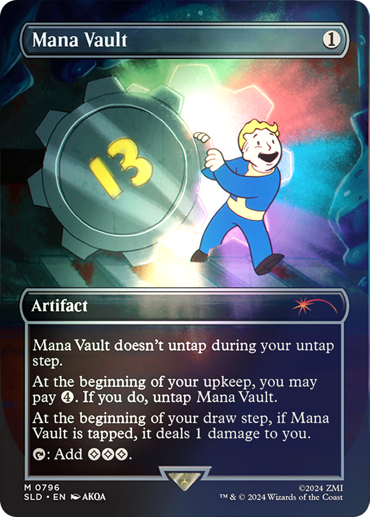 Mana Vault (Rainbow Foil) [Secret Lair Drop Series]-1