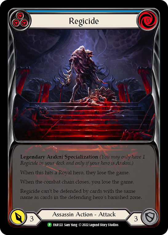 Regicide [FAB122] (Promo)  Rainbow Foil-1