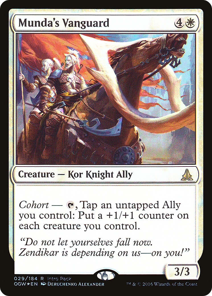Munda's Vanguard (Intro Pack) [Oath of the Gatewatch Promos]-1