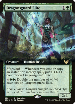Dragonsguard Elite (Buy-A-Box) [Strixhaven: School of Mages Promos]-1