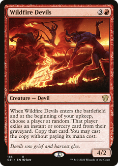 Wildfire Devils (C21-183) - Commander 2021-1