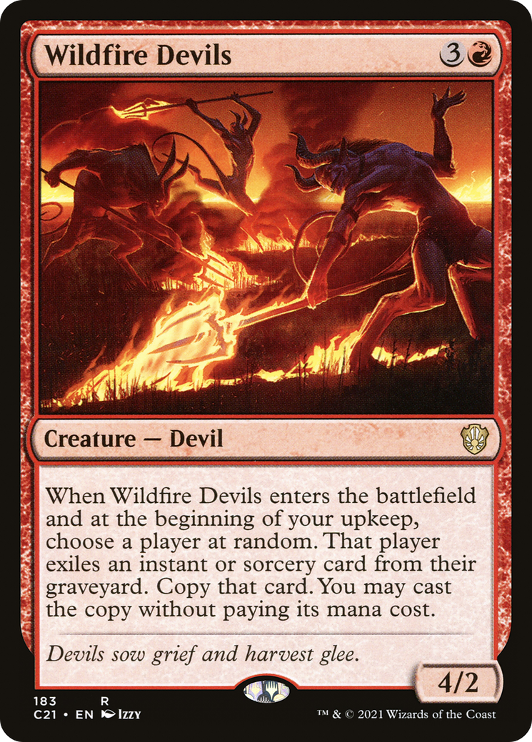 Wildfire Devils (C21-183) - Commander 2021-1