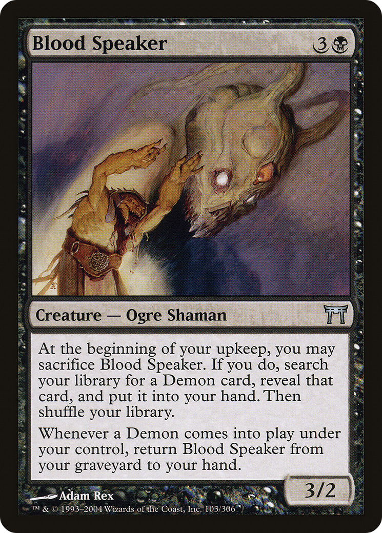 Blood Speaker [Champions of Kamigawa]-1
