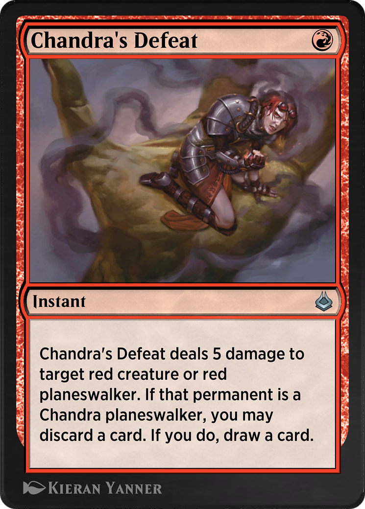 Chandra's Defeat (AKR-147) - Amonkhet Remastered-1