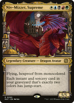 Niv-Mizzet, Supreme (Showcase) [March of the Machine: The Aftermath]-1