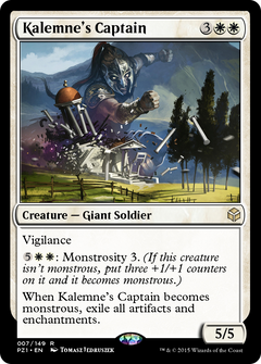 Kalemne's Captain (PZ1-007) - Legendary Cube Prize Pack-1