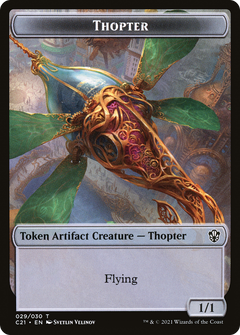 Thopter (TC21-029) - Commander 2021 Tokens-1