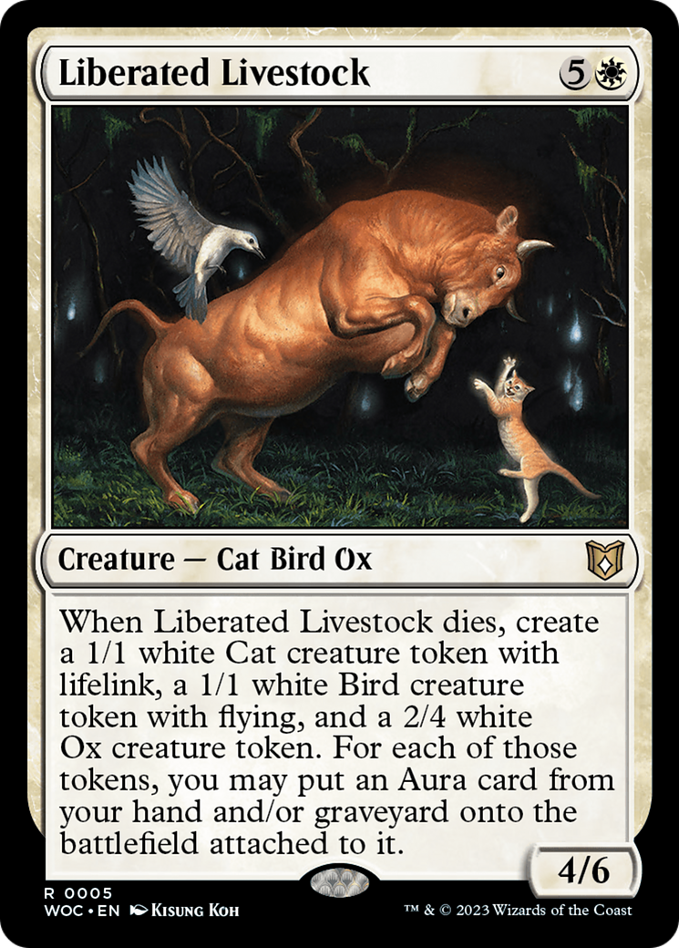 Liberated Livestock [Wilds of Eldraine Commander]-1