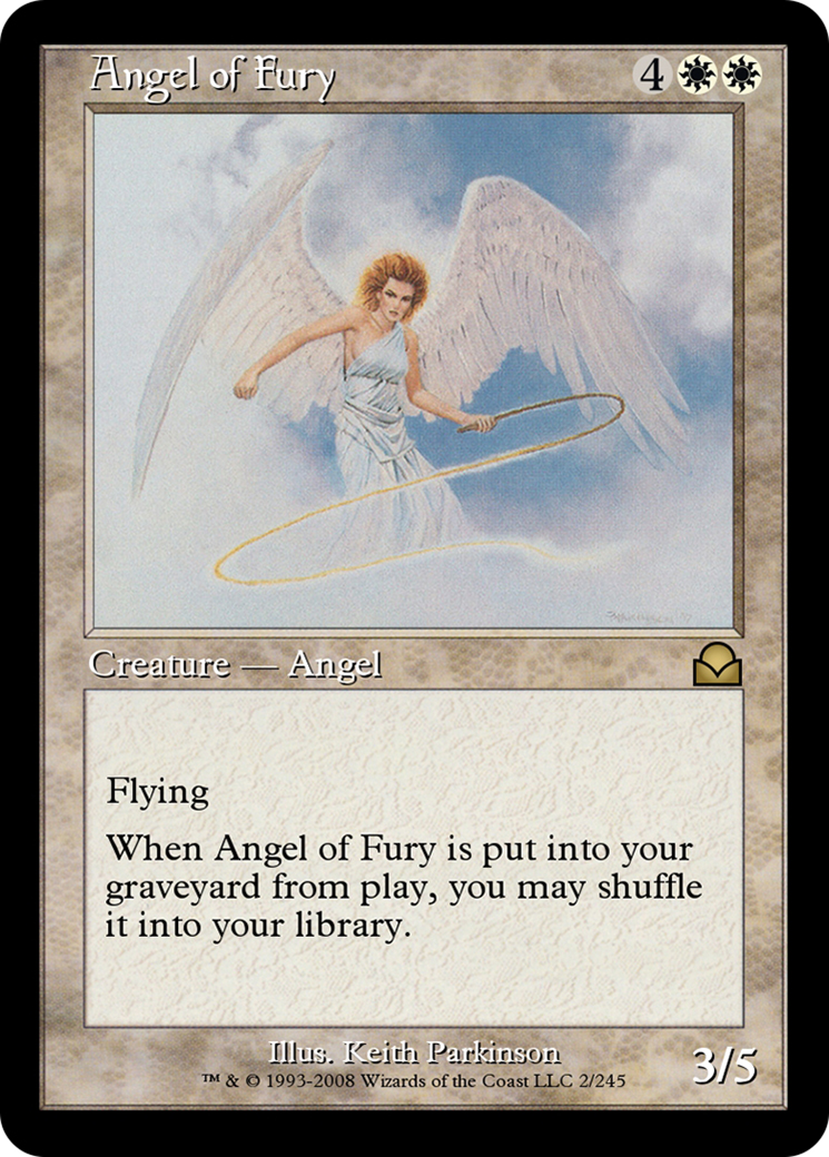 Angel of Fury (ME2-002) - Masters Edition II Foil-1