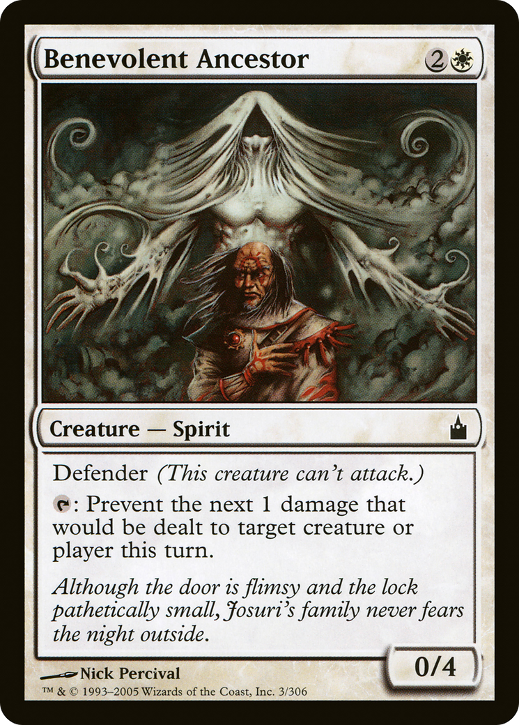 Benevolent Ancestor [Ravnica: City of Guilds]-1