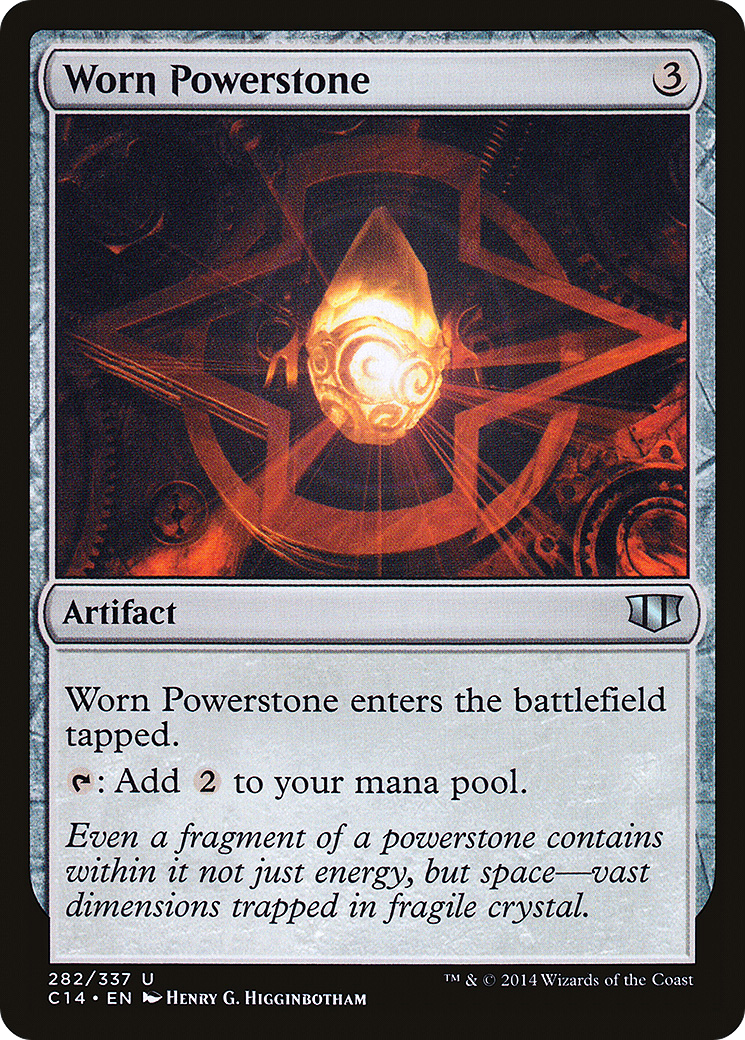 Worn Powerstone (C14-282) - Commander 2014-1