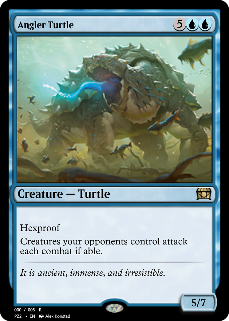 Angler Turtle (PZ2-70769) - Treasure Chest-1