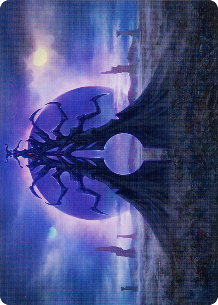 Black Sun's Twilight // Black Sun's Twilight (AONE-019) - Phyrexia: All Will Be One Art Series (Borderless)-3