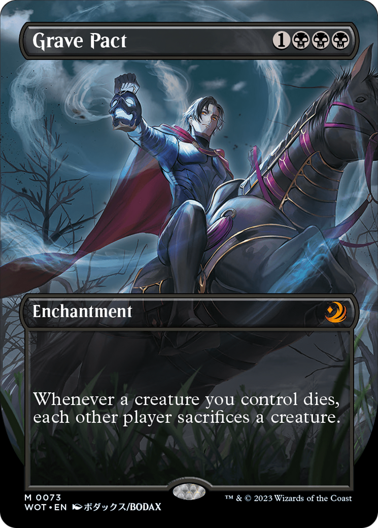 Grave Pact (Anime Borderless) [Wilds of Eldraine: Enchanting Tales]-1