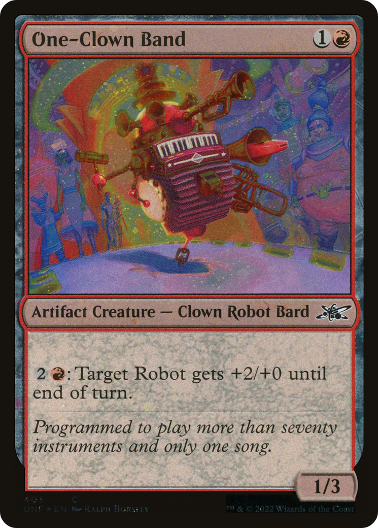 One-Clown Band (Galaxy Foil) [Unfinity]-1