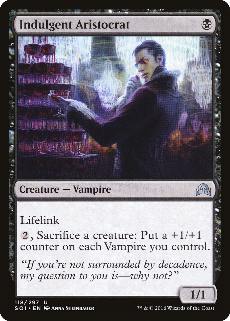 Indulgent Aristocrat [Shadows over Innistrad]-1