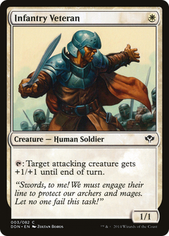 Infantry Veteran [Duel Decks: Speed vs. Cunning]-1