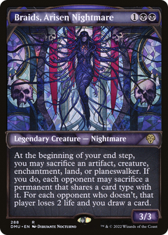 Braids, Arisen Nightmare (Showcase) [Dominaria United]-1