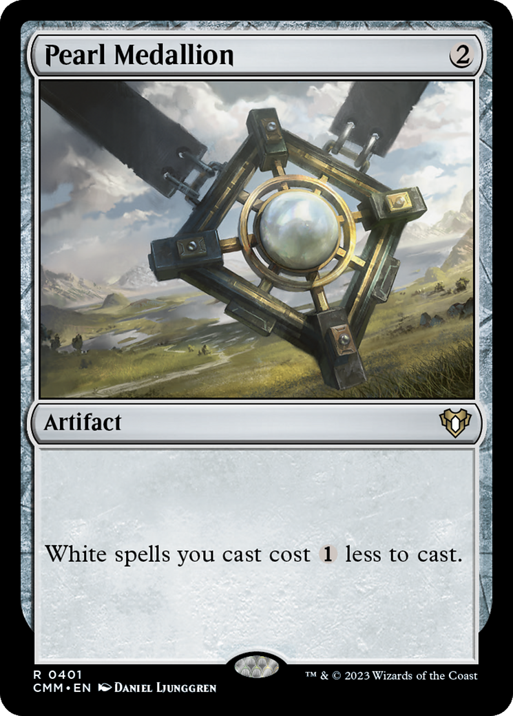 Pearl Medallion [Commander Masters]-1