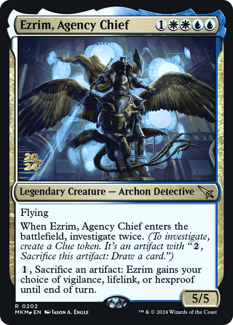 Ezrim, Agency Chief [Murders at Karlov Manor Prerelease Promos]-1