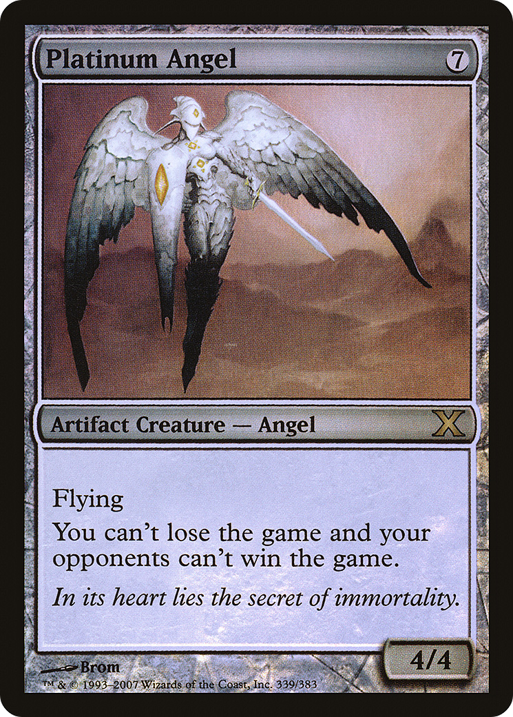 Platinum Angel (10E-339★) - Tenth Edition Foil-1