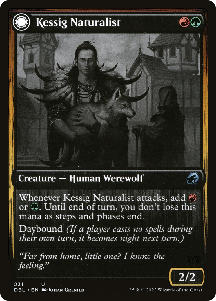 Kessig Naturalist // Lord of the Ulvenwald [Innistrad: Double Feature]-3