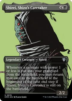 Shirei, Shizo's Caretaker (Borderless Profile) [Commander Masters]-1