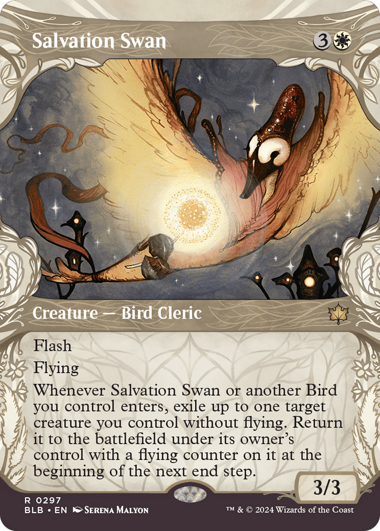Salvation Swan (Showcase) [Bloomburrow]-1