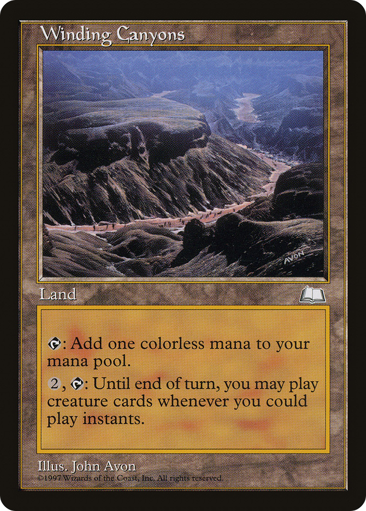 Winding Canyons (WTH-) - Weatherlight-1