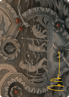 Season of Weaving // Season of Weaving (ABLB-012) - Bloomburrow Art Series (Borderless) Foil-3