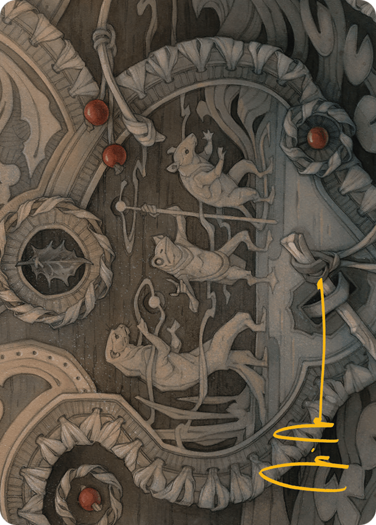 Season of Weaving // Season of Weaving (ABLB-012) - Bloomburrow Art Series (Borderless) Foil-3